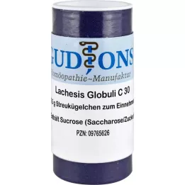 LACHESIS C 30 Gr.6 glóbulos, 0,5 g