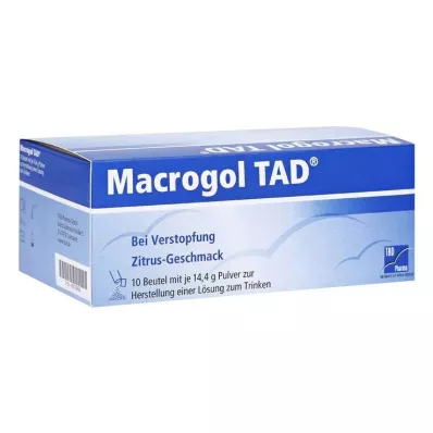 Macrogol TAD polvo, 10 piezas