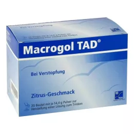MACROGOL TAD Polvo, 20 uds