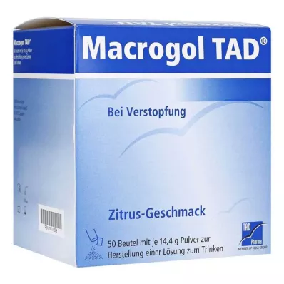 Macrogol TAD polvo, 50 piezas