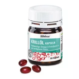 SOVITA Cápsulas de aceite de krill, 60 uds