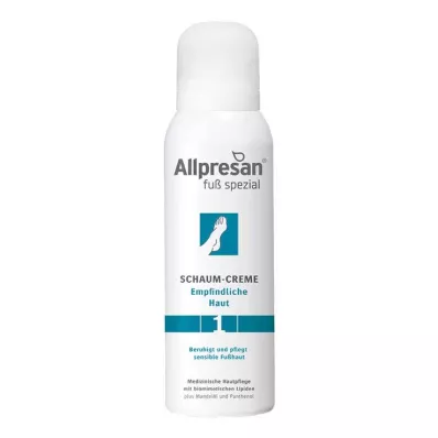 Allpresan Foot Special Crema Espuma Original Para Pieles Sensibles N°1, 125 ml
