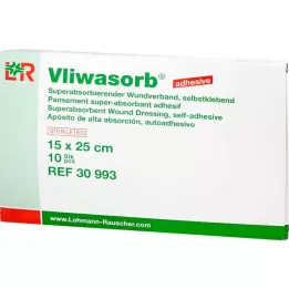 VLIWASORB adhesivo superabso.comp.sk.st.15x25 cm, 10 uds