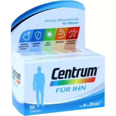 CENTRUM para Him Caplets, 30 unidades