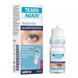 TEARS AGAIN® Gotas para los ojos hialurónicos, 10 ml