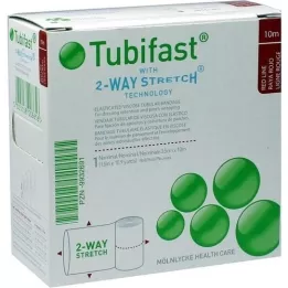 TUBIFAST 2-Way Stretch 3,5 cmx10 m rojo, 1 ud