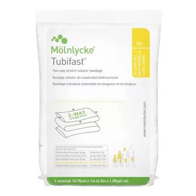 TUBIFAST 2-Way Stretch 10,75 cmx1 m amarillo, 1 ud