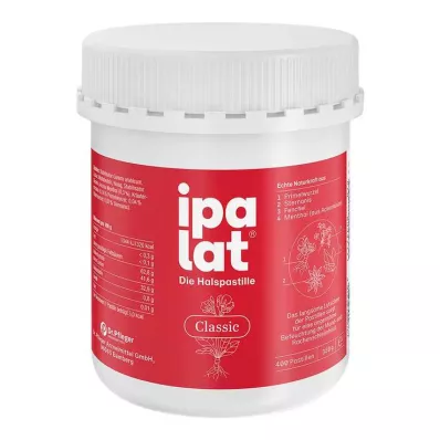 Pastillas para la garganta Ipalat clásicas, 400 piezas Pastillas para la garganta Ipalat clásicas, 400 piezas