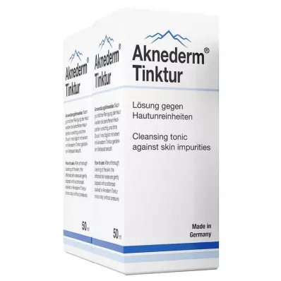 Tintura de Acnederm, 2x50 ml