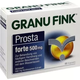 GRANU FINK Prosta forte 500 mg cápsulas duras, 80 uds