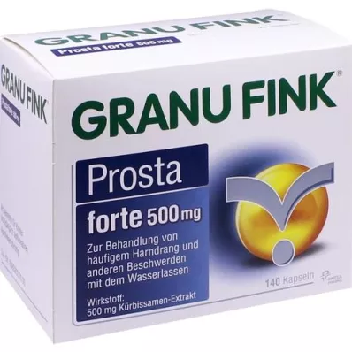 GRANU FINK Prosta forte 500 mg cápsulas duras, 140 uds