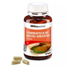 SOVITA ACTIVE Cápsulas de vitaminas con concentrado de mejillón, 180 uds