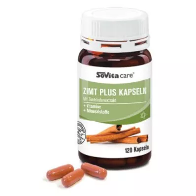SOVITA CARE Canela Plus Cápsulas, 120 Cápsulas