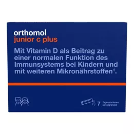 ORTHOMOL Junior C plus gránulos, 7 uds