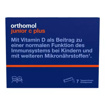 Orthomol Junior C Plus Gránulos, 7 PCS