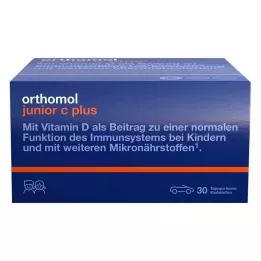 ORTHOMOL Junior C plus comprimidos masticables bayas silvestres, 30 uds