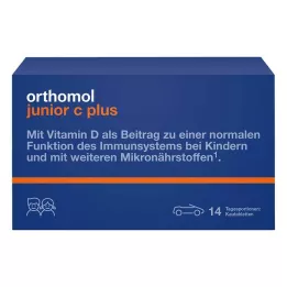 ORTHOMOL Junior C plus comprimidos masticables, 14 uds