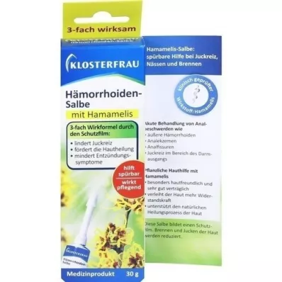 KLOSTERFRAU Pomada para hemorroides, 30 g