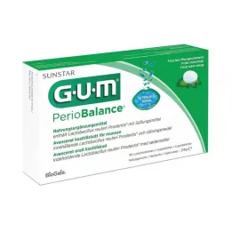 GUM Pastillas Periobalance, 30 unidades