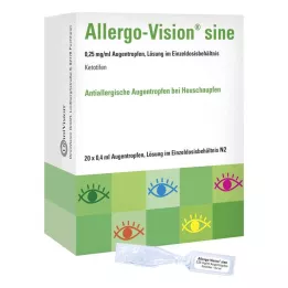 ALLERGO-VISION sine 0,25 mg/ml AT en dosis única, 20X0,4 ml
