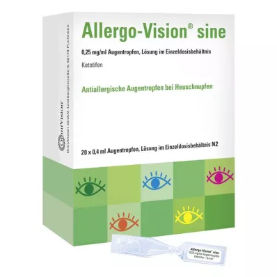 ALLERGO-VISION sine 0,25 mg/ml AT en dosis única, 20X0,4 ml