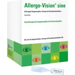 ALLERGO-VISION sine 0,25 mg/ml AT en dosis única, 50X0,4 ml