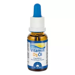 VITAMIN D3 ÖL Gotas Dr.Jacobs, 20 ml