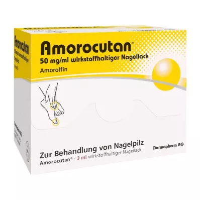 Amorocutan® 50 mg/ml esmalte de uñas activo, 3 ml