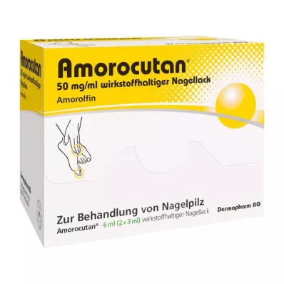 Amorocutan® 50 mg/ml esmalte de uñas activo, 6 ml