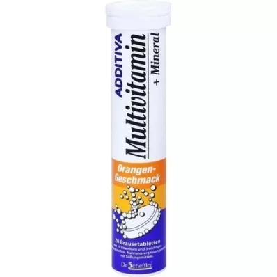 ADDITIVA Multivit. +Mineral Naranja R Comprimido efervescente, 20 uds