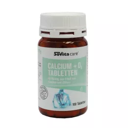 SOVITA CARE Calcio+D3 comprimidos, 100 uds
