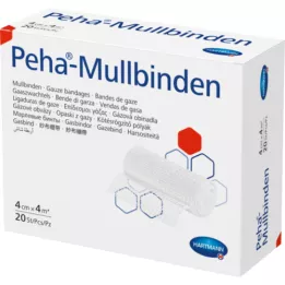 PEHA-MULLBINDE 4 cmx4 m, 20 piezas