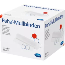 PEHA-MULLBINDE 12 cmx4 m, 20 piezas