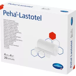 PEHA-LASTOTEL Venda de fijación 4 cmx4 m, 20 uds