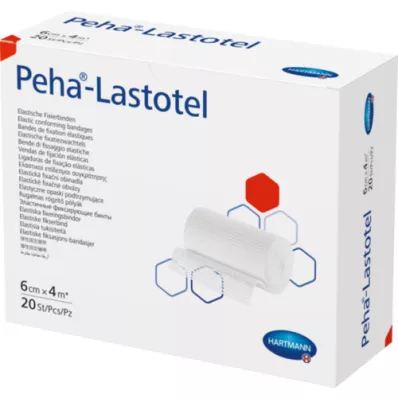 PEHA-LASTOTEL Venda de fijación 6 cmx4 m, 20 uds