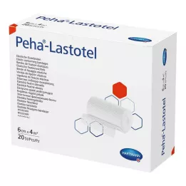 PEHA-LASTOTEL Venda de fijación 6 cmx4 m, 20 uds