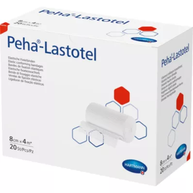 PEHA-LASTOTEL Venda de fijación 8 cmx4 m, 20 uds