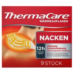 THERMACARE Almohadillas cervicales/hombros para aliviar el dolor, 9 uds