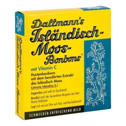 DALLMANNS Caramelos de musgo de Islandia, 20 Cápsulas