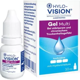 HYLO-VISION Gel multi colirio, 10 ml