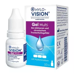 HYLO-VISION Gel multi colirio, 10 ml