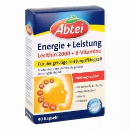 ABTEI Lecitina 2000 Plus Vitaminas B Cápsulas, 40 Cápsulas
