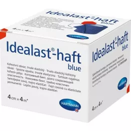 IDEALAST-venda adhesiva de color 4 cmx4 m azul, 1 ud