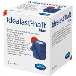 IDEALAST-venda adhesiva de color 6 cmx4 m azul, 1 ud