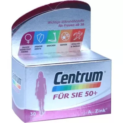 CENTRUM para usted 50+ cápsulas, 30 uds