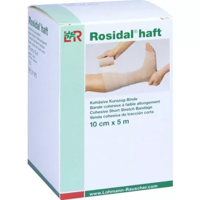 ROSIDAL venda de compresión adhesiva 10 cm x 5 m, 1 ud