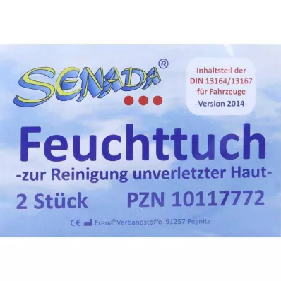 SENADA Toallita húmeda, 2 uds SENADA Toallita húmeda, 2 uds