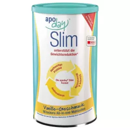 APODAY Lata de Polvo Slim Vainilla, 450 g