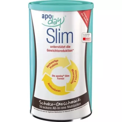 APODAY Lata de chocolate Slim en polvo, 450 g