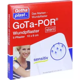 GOTA-POR Esparadrapo estéril 60x100 mm, 5 uds